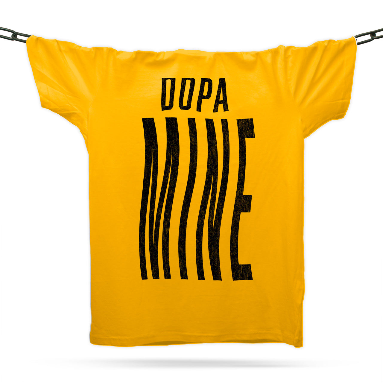 Neurodivergent ADHD Dopamine T-Shirt / Spectra Yellow / Organic Cotton