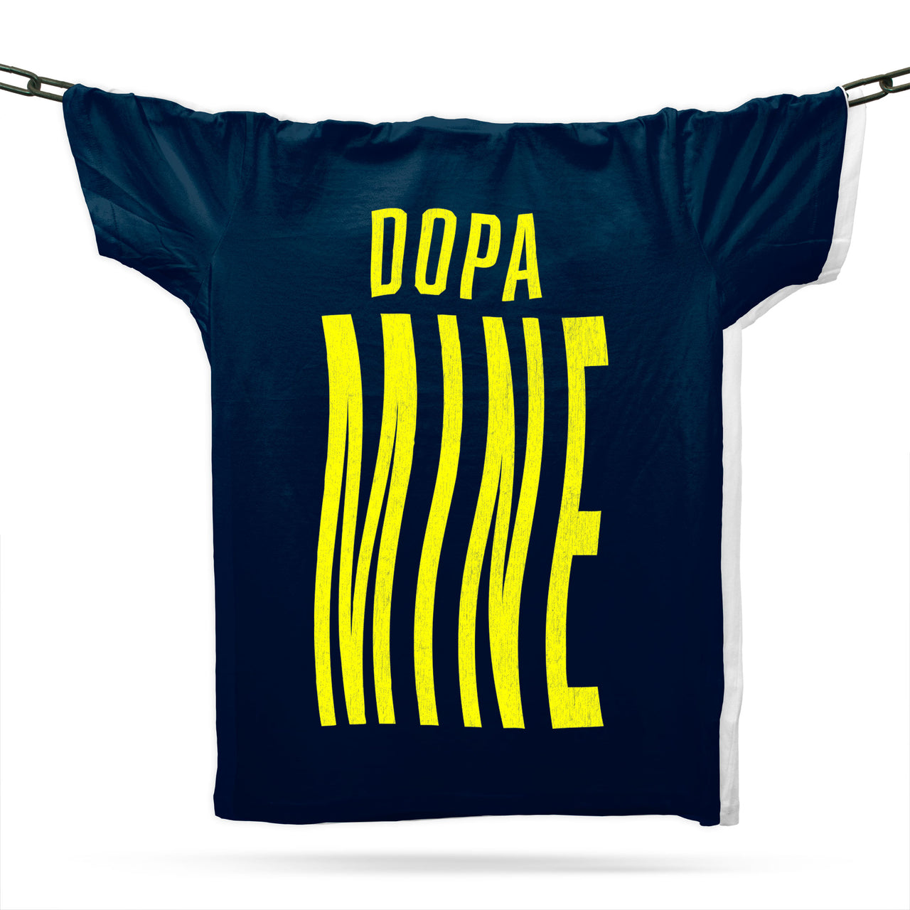Neurodivergent ADHD Dopamine T-Shirt / Navy / Organic Cotton