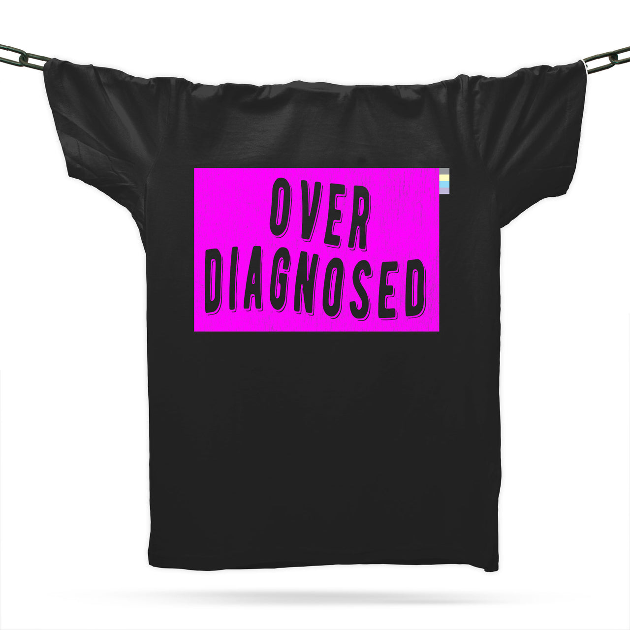 ADHD Overdiagnosed T-Shirt / Black / Organic Cotton
