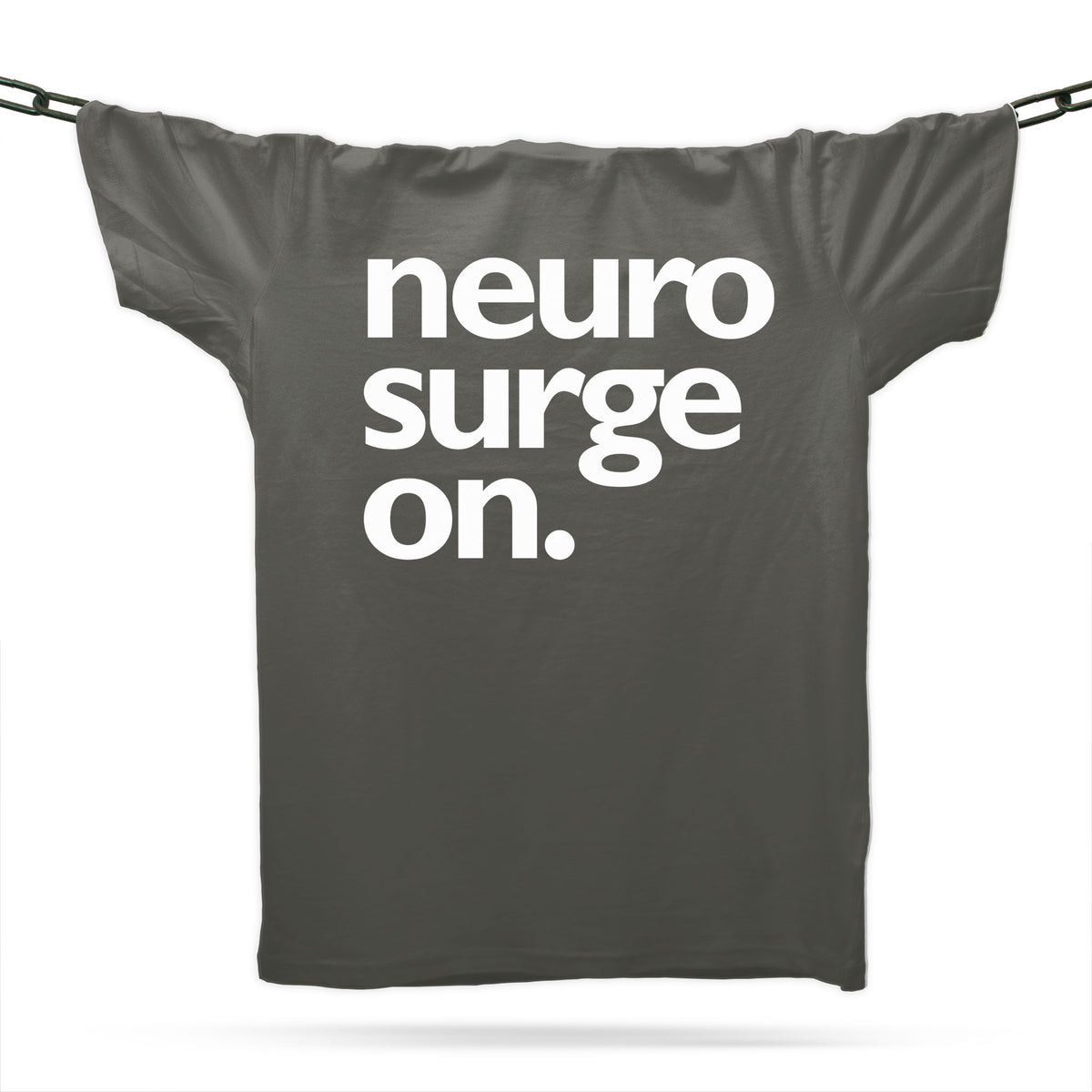 Neurodivergent Neuro Surge On T-Shirt / Khaki / Organic Cotton
