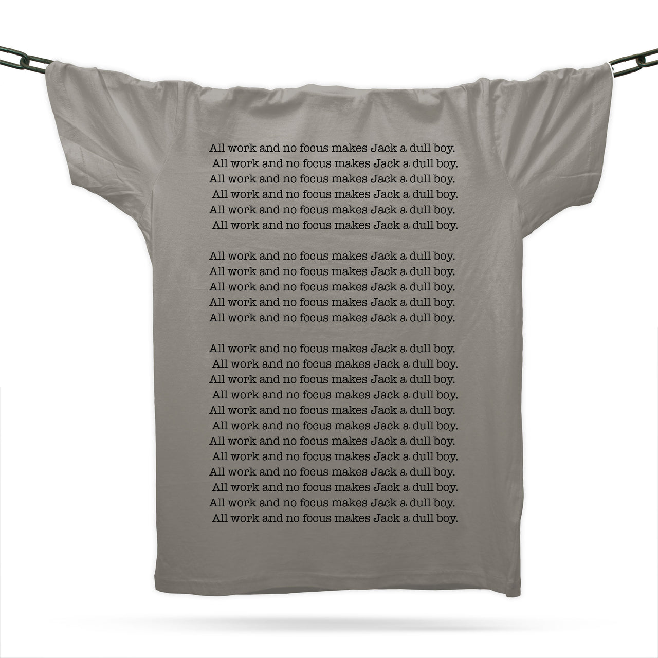 Neurodivergent ADHD Shining Inspired T-Shirt / Grey / Organic Cotton