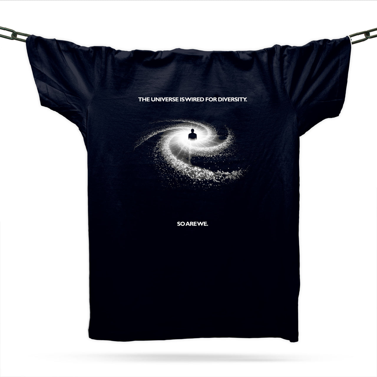 Neurodivergent Wired For Diversity T-Shirt / Navy / Organic Cotton