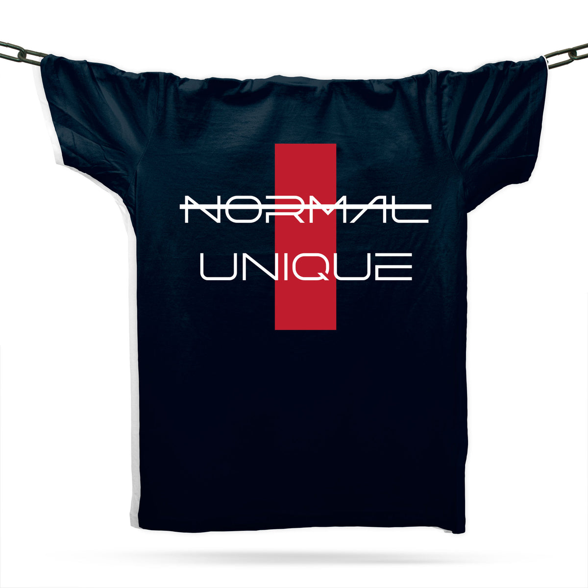 Neurodivergent Normal Unique T-Shirt / Navy / Organic Cotton